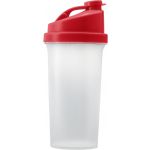 Műanyag protein shaker, piros (4227-08)