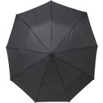 9 paneles automata esernyő, fekete (9256-01)