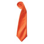 Colours szatén nyakkendő, Orange, U (PR750OR-U)