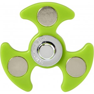 Fidget spinner golystoll, vilgoszld (vicces toll)