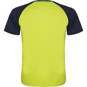 Indianapolis rvid ujj gyerek sportpl, fluor yellow, navy blue (T-shirt, pl, kevertszlas, mszlas)