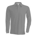 Kariban frfi hosszujj pik pl, Oxford Grey (KA243OX)