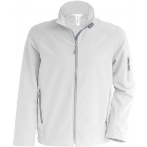 Kariban frfi softshell dzseki, White (dzseki)