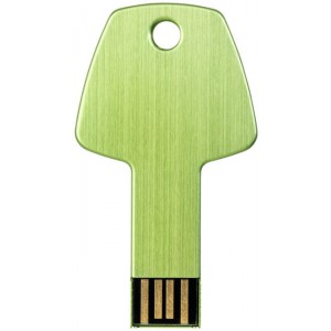 Kulcs pendrive, zld (raktri) (pendrive)