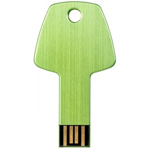Kulcs pendrive, zld (raktri) (pendrive)