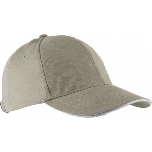 Kup Orlando 6 paneles sapka, Beige/White, U (sapka)