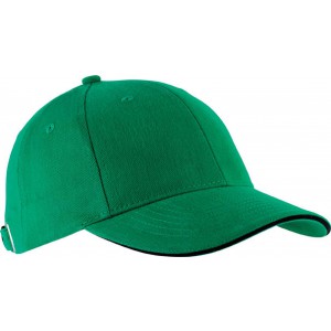 Kup Orlando 6 paneles sapka, Kelly Green/Black, U (sapka)