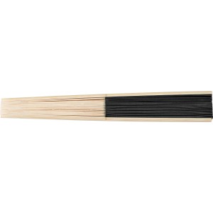 Bambusz kzi legyez, fekete (legyez)