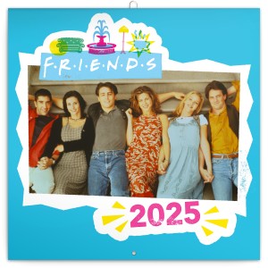 Lemeznaptr Friends 2024, 30  30 cm (naptr)