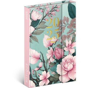 Mgnessel zrd agenda Pink bloom 2025, 11 x 16 cm (naptr)