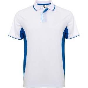 Roly Montmelo rvid ujj uniszex sportpl, white, royal blue