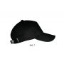 Sols Long Beach 5 paneles sapka, Black, U