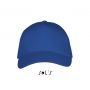 Sols Long Beach 5 paneles sapka, Royal Blue, U