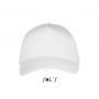 Sols Long Beach 5 paneles sapka, White/French Navy, U