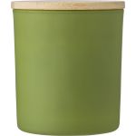 Üveg gyertyatartó, zöld (971833-04)