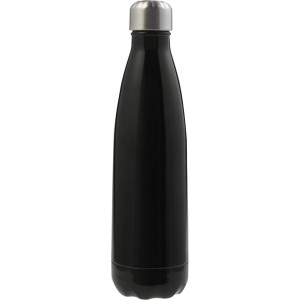 Duplafal vizespalack, 500 ml, fekete (termosz)