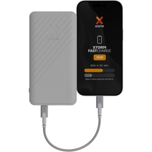 Xtorm XG210 Go2 15W 10.000 mAh gyorstlt powerbank, fehr (powerbank)